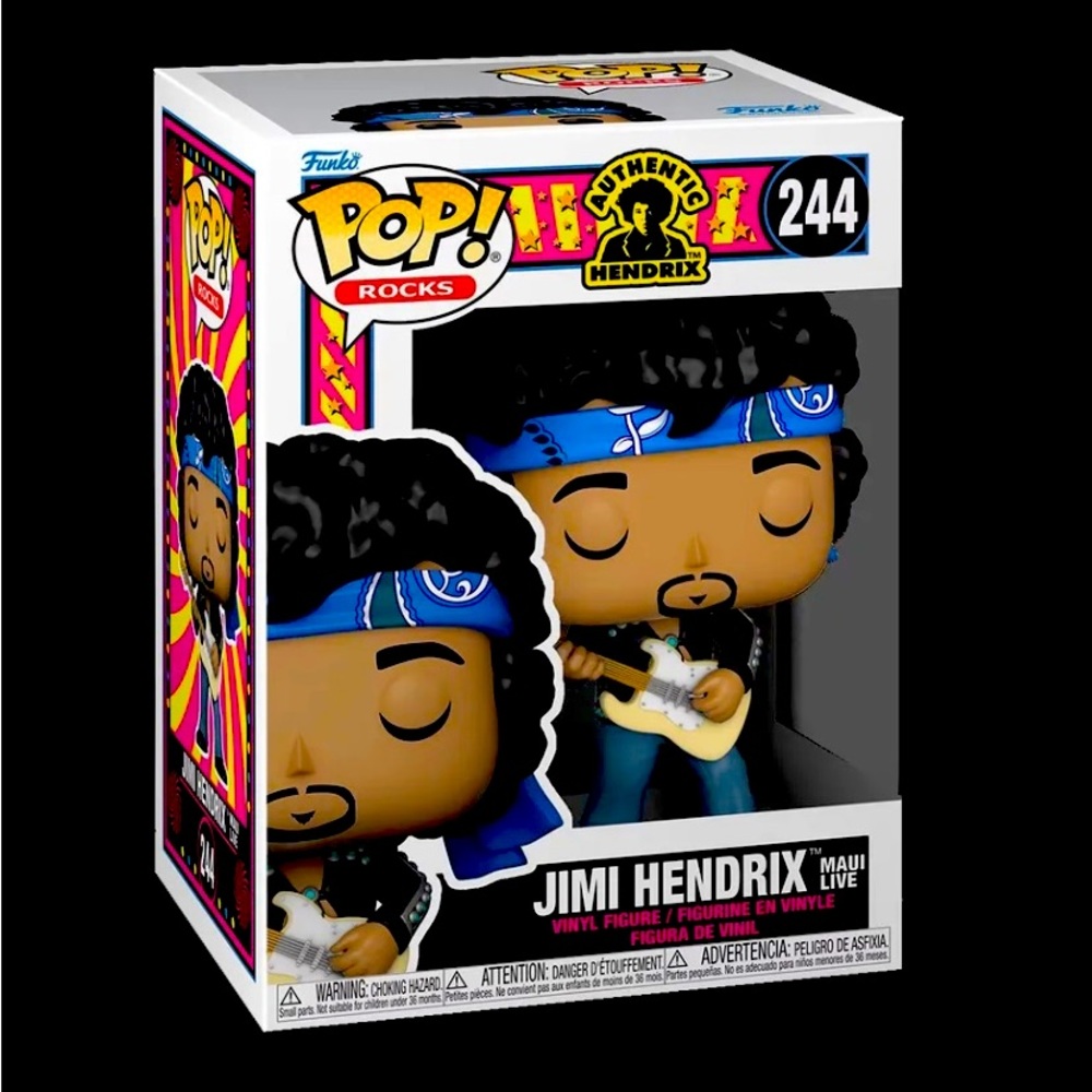Authentic Jimi Hendrix Funko Pop #244